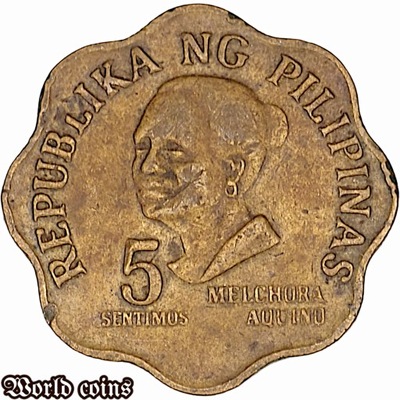 5 SENTIMO 1977 FILIPINY