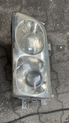 Hyundai trajet 2001- лампа левая перед линза фото №1