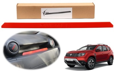 Молдинг полка бардачка dacia duster 2 techroad фото №1