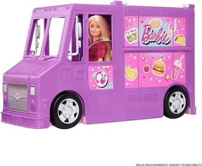 Barbie Samochód Foodtruck dla lalki Mattel GMW07