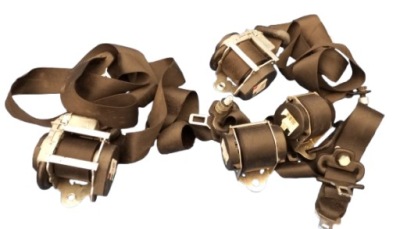 Pas безопасности правый перед задняя eu smart forfour i mitsubishi colt vi 6 фото №1