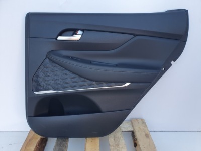 Hyundai santa fe iv обивка дверь правый задняя фото №1