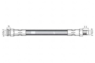 NK CABLE DE FRENADO ELAST. ALFA PARTE TRASERA 147 156 97-10  