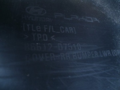 Hyundai tucson 3 3 рестайлінг  спойлер дифузор задній фото №1