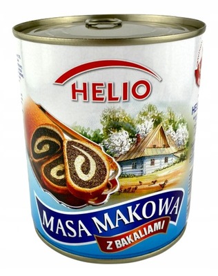 MASA MAKOWA Z BAKALIAMI 850g BEZ KONSERWANTÓW