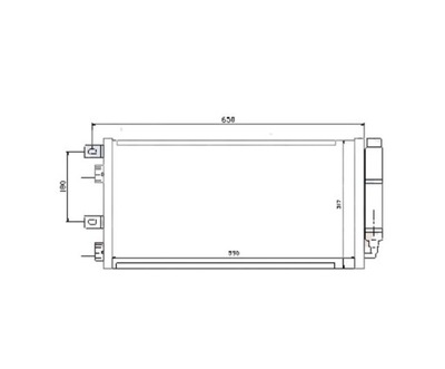 CONDENSADOR DE ACONDICIONADOR NUEVO MINI COOPER 1490572  