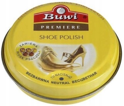 PASTA DO BUTÓW BUWI BEZBARWNA PUSZKA 40ML