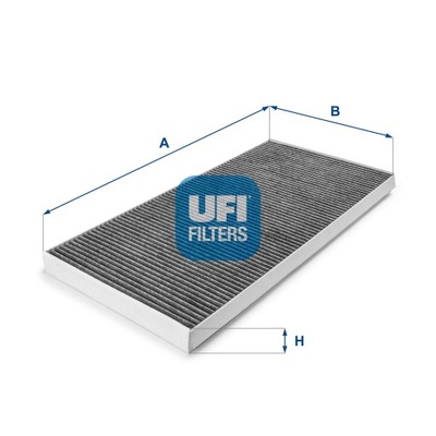 UFI 54.128.00 FILTR, VENTILACIÓN PRZESTRZENI PASAZERSKIEJ  