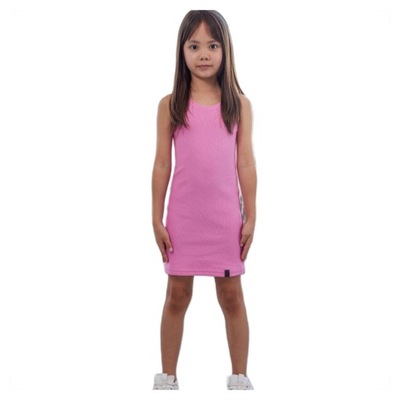 All For Kids sukienka prążkowana różowa 140/146