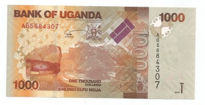 UGANDA 1000 SHILLINGS 2010 P49 UNC (8605)