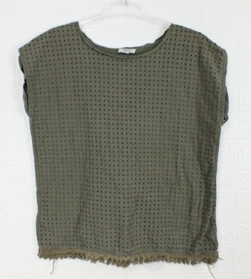 24. Naturalna bluzka khaki 46 48