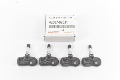 4 PIEZAS SENSOR DE PRESIÓN TPMS 42607-02031 LEXUS CT ES GS GX IS LC LS LX NX RC  