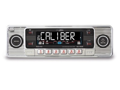 Radio samochodowe Caliber RCD110 1-DIN srebrne