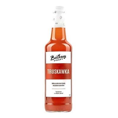 Syrop z truskawek 500 ml Batkovy MATCHA MATCHY DO LEMONIAD DESERÓW DRINKÓW