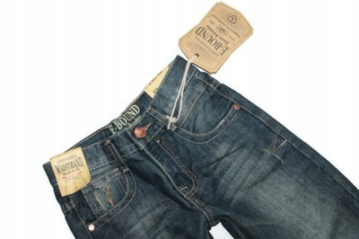 af887*E-BOUND* Spodnie jeans NOWE 128