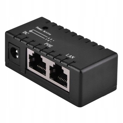 Hla-Zasilacz Adapter PoE 10/100Mbps dla sieci LAN