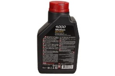 10W30 4000 1L MOTUL МАСЛО MOTUL 10W30 1L 4000 MOTION A1/B1 / SL/CF