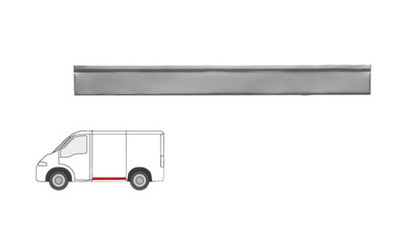 Ремкомплект порог сегмент l lublin i/ii/iii 93-07 фото №1