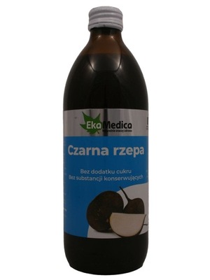 Czarna rzepa sok EkaMedica 500ml