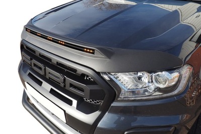 FORD RANGER T7 2016-2018 DEFLECTOR DE CAPO CON DIODO LUMINOSO LED  