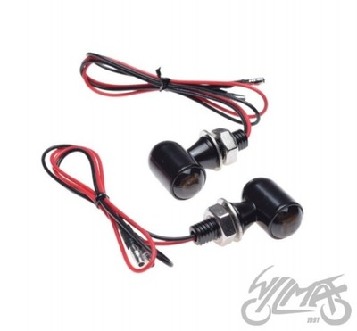 KIERUNKOWSKAZ MINI CZARNY DIODY LED
