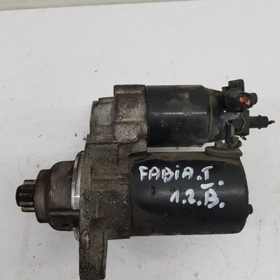 Стартер skoda fabia 1 фото №1