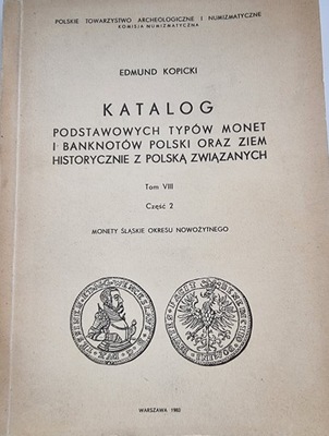 Katalog podstawowych typów monet i banknotów Polski tom VIII część 2