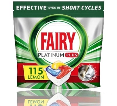 TABLETKI DO ZMYWARKI FAIRY PLATINUM 115szt ALL IN