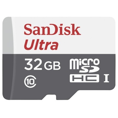 SanDisk microSDHC 32 GB ULTRA 100 MB/s C10 UHS-I