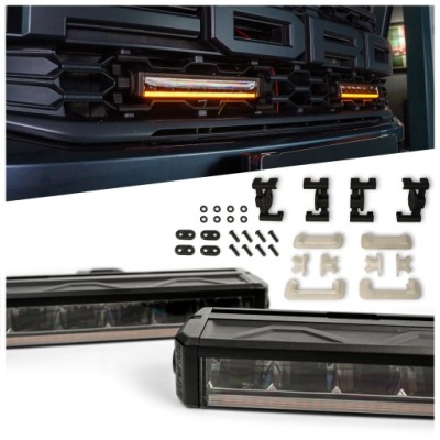 Led bar набір лампа освітлення led w решітка радіатора do ford ranger raptor iv 2022- фото №1