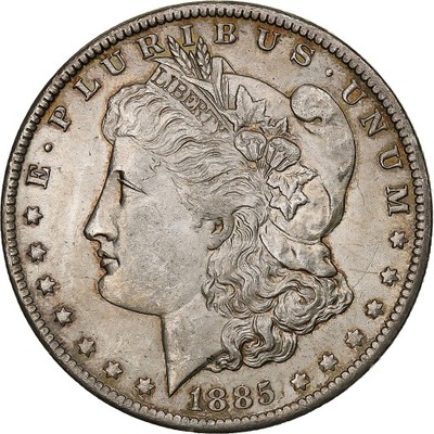 Moneta, USA, Morgan Dollar, Dollar, 1885, U.S. Min