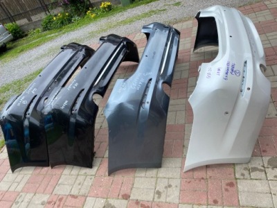 Bmw 5 g30 przedlift бампер задній звичайний pod накладка хром фото №1