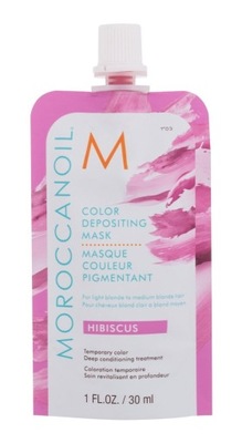 Moroccanoil Depositing Mask Farba do włosów Hibiscus Color 30 ml (W) (P2)