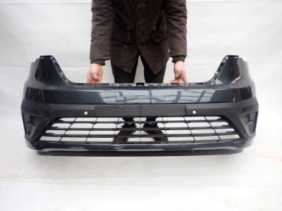 Renault trafic iii 3 lift 21- бампер перед передній pdc фото №1