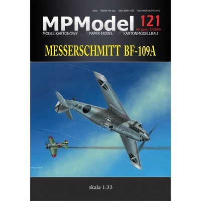 Messerschmitt Bf-109A, MPModel 121, 1:33