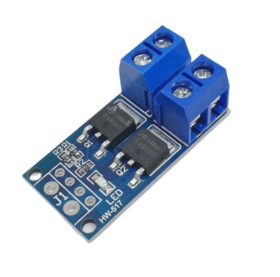 Moduł 2x MOSFET sterownik PWM 15A 400W 5-36VDC