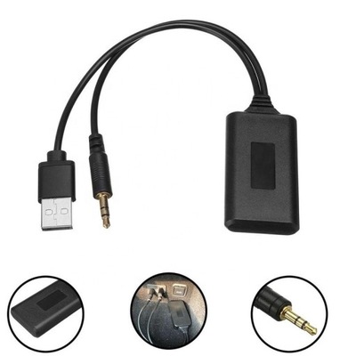 ADAPTER BLUETOOTH RADIO AUX IN MINI JACK 3,5 USB  