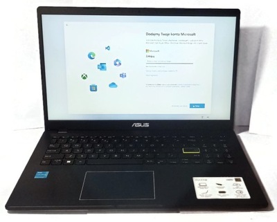 Laptop Asus E510KA-EJ082WS 15,6" Intel Celeron N 4/128 GB jak nowy!