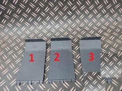 Vw touran lift 06-10 защита корпус молдинг фото №1