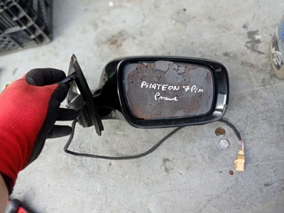 Дзеркало праве vw phaeton 7 pin lr9v фото №1