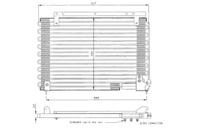 NRF КОНДЕНСАТОР КОНДИЦИОНЕРА VOLVO 940 940 II 960 2.0 2.3 2.4D фото