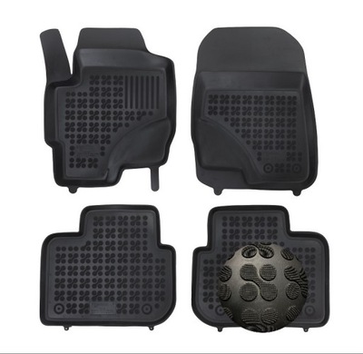 MITSUBISHI COLT VI 2009-2012 AFTER FACELIFT 5- DOOR MATS RUBBER KORYTKOWE  