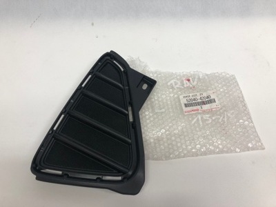 Toyota rav4 iv ліва решітка бампера заглушка перед фото №1