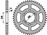 PBR ЗУБЧАТКА ЗАДНЯЯ 473 37 F KAWASAKI Z 250 C 81-83