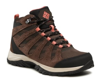 COLUMBIA BUTY TREKKINGOWE ZE SKÓRĄ LOGO 40,5 1S8A