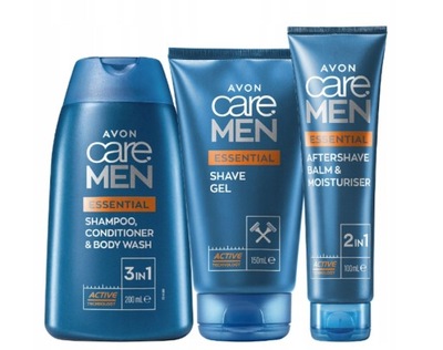 AVON Zestaw kosmetyków dla mężczyzn CARE MEN 3w1