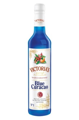 Syrop barmański BLUE CURACAO (0,49 l)