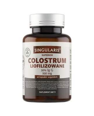 SINGULARIS SUPERIOR Colostrum Liofilizowane 60 kapsułek