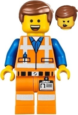 Lego Movie tlm072 Emmet FIGURKA U