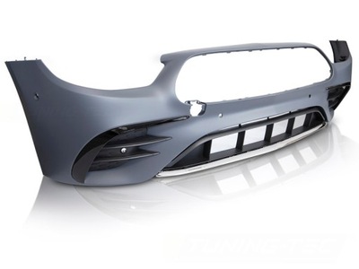 Бампер передний sport хром pdc do mercedes e-klasa w213 20-23 фото №1